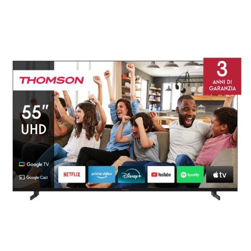 THOMSON TV LED 55 55UG4S14 UHD 4K DVBT2/S2 SMART GOOGLE TV
