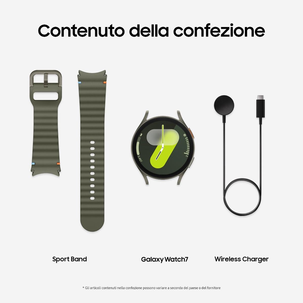 Samsung Galaxy Watch7 Smartwatch Bluetooth 44mm Display AMOLED Verde - immagine 4