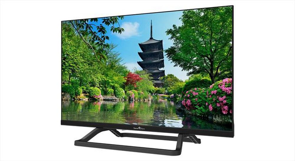 TV LED 24 Pollici HD Ready Nero Alta Lucentezza Non Smart DVB-T2 S2 - immagine 3