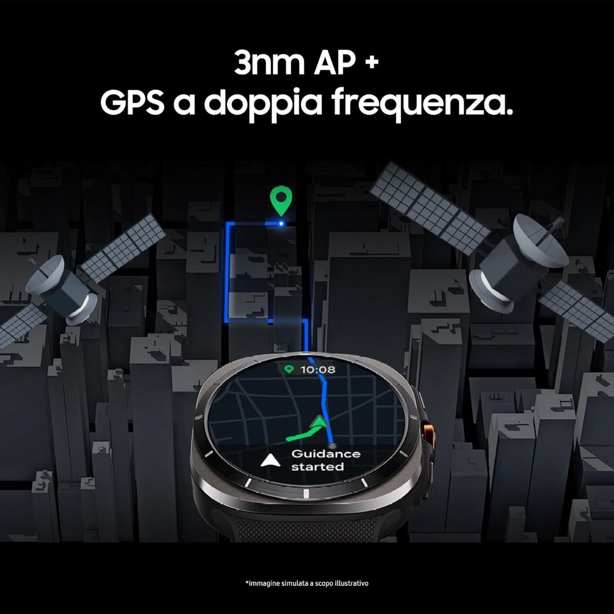 Samsung Galaxy Watch Ultra Smartwatch Resistenza Estrema 47mm Titanium Silver - immagine 4