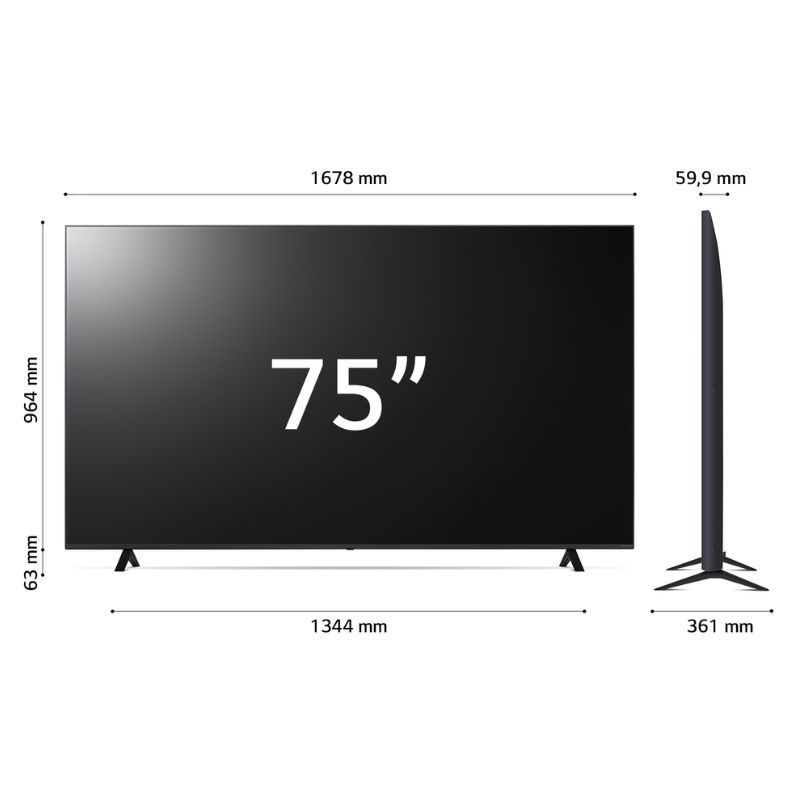 SMART TV 2024 - marrone