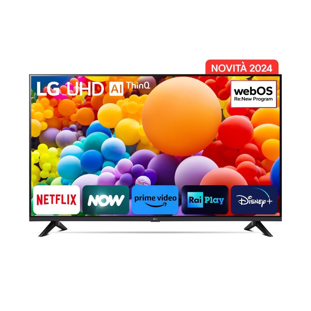 LG - Smart TV 50" LED 4K Ultra HD Sistema WebOs Classe G Ashed Blue 50UT73006LA