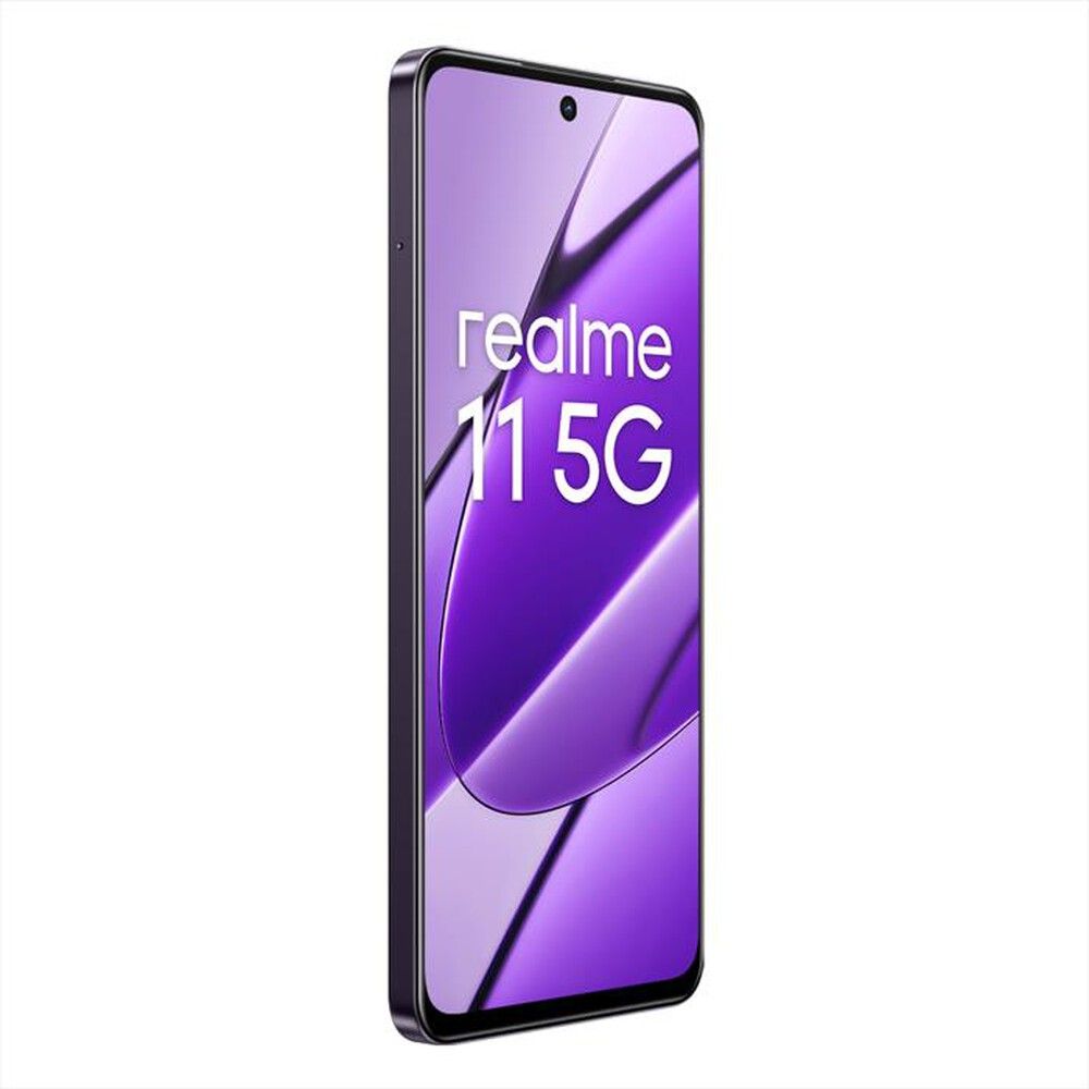 Realme Smartphone 5G 256GB 8GB Dual SIM NFC LCD Glory Black - immagine 3